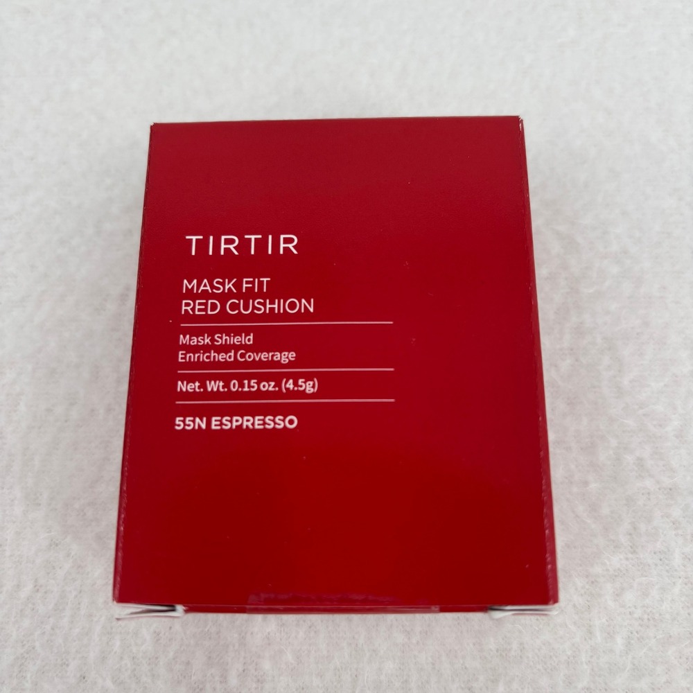 TIRTIR Mask Fit Red Cushion Foundation 55N Espresso 4.5g Mini Enriched Coverage